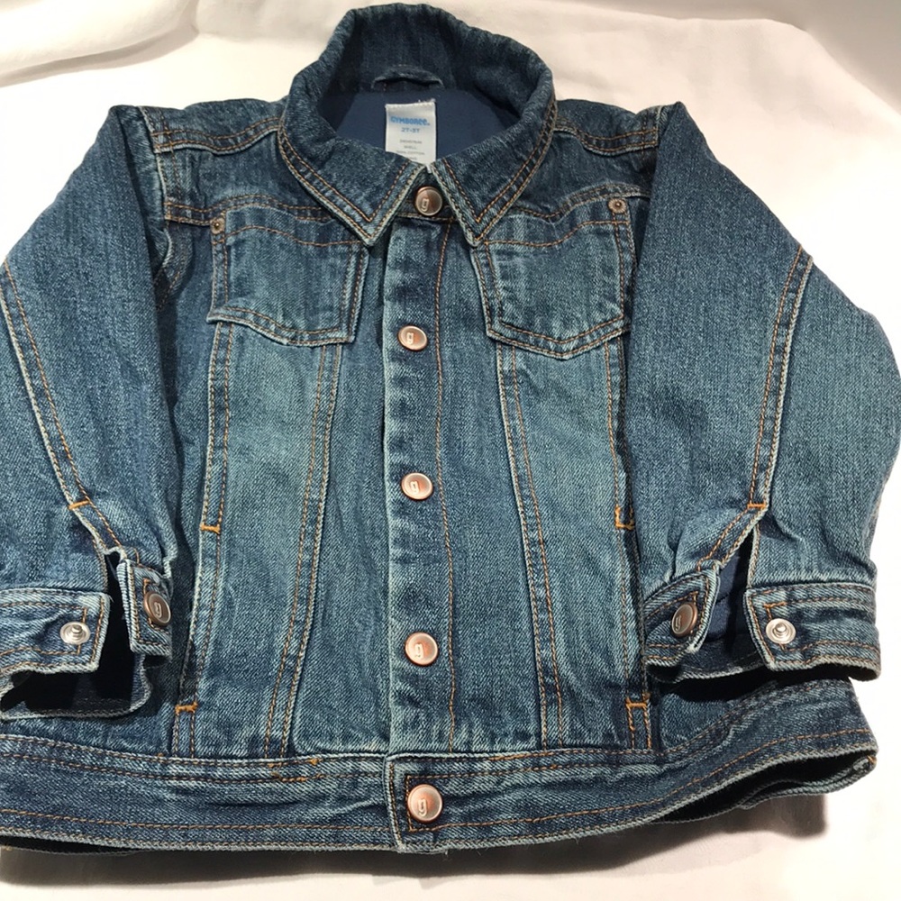 Gymboree, lined jean jacket , 2T